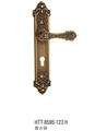 门业图片-HTT-8595-123H 黄古铜锌合金门锁图片